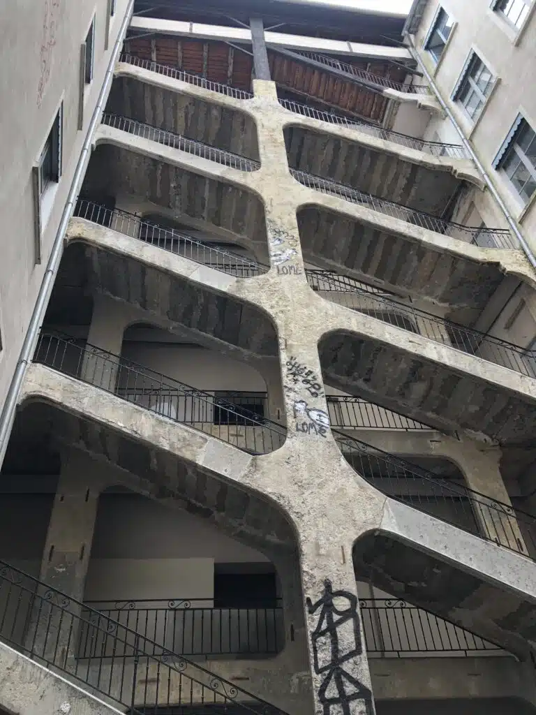 La Cour des Voraces à Lyon