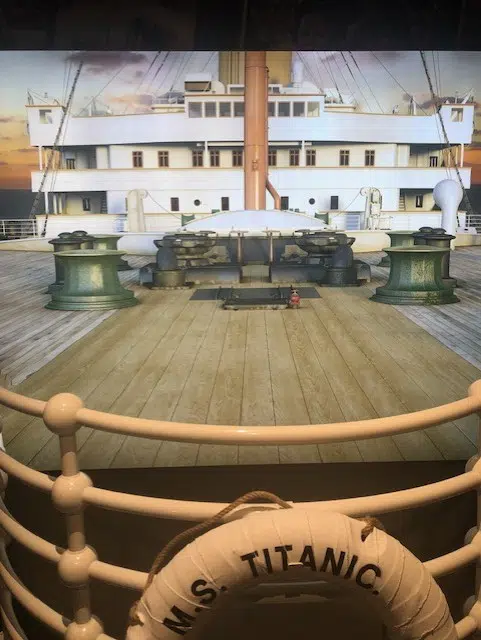 Exposition : Titanic : un voyage immersif